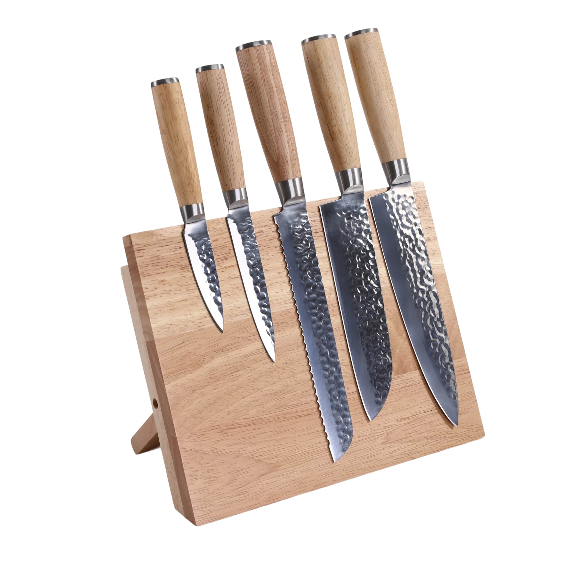 Kitchen Knife Set with Magnetic Stand