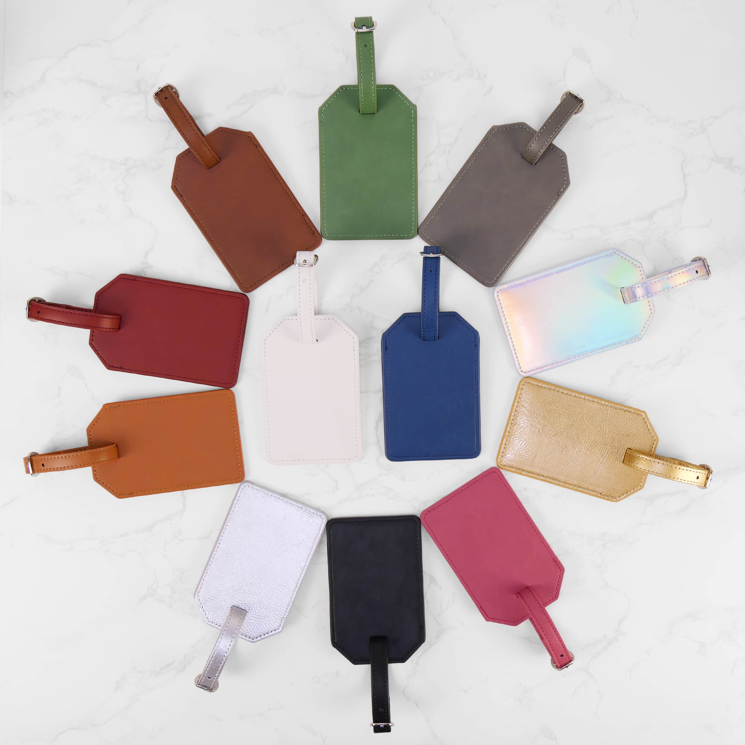 Leather Luggage Tag