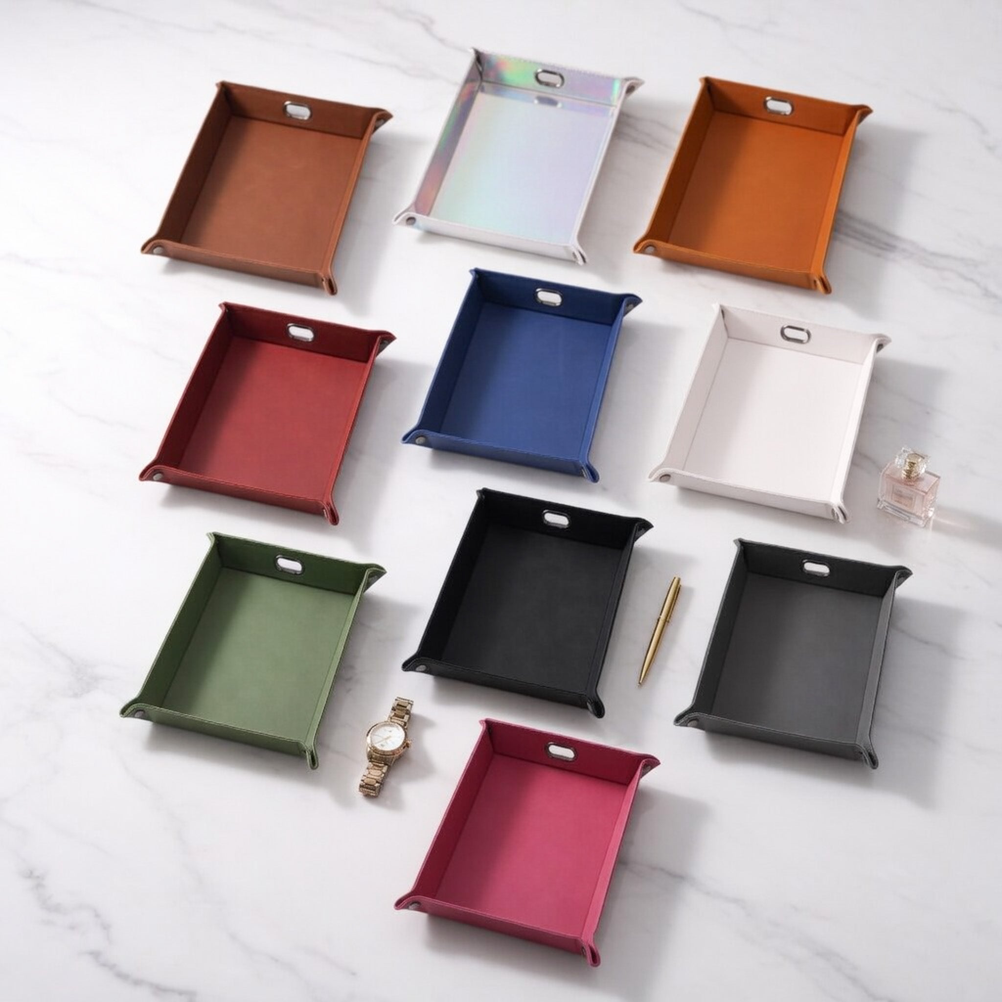 Leather Valet Tray